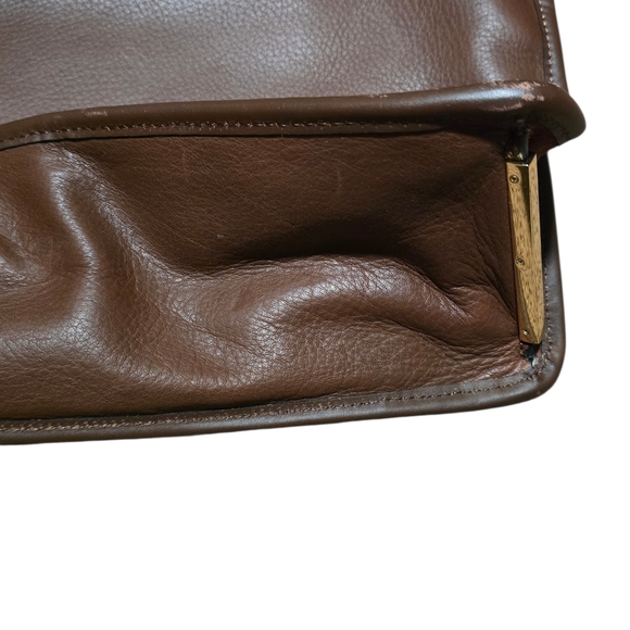 Louise et Cie Brown Leather Shoulder Bag - Picture 9 of 13